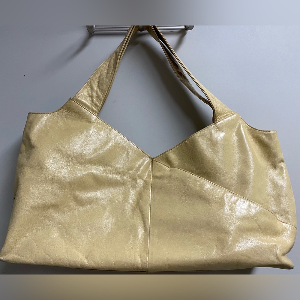 Hobo Straw Leather HandBag